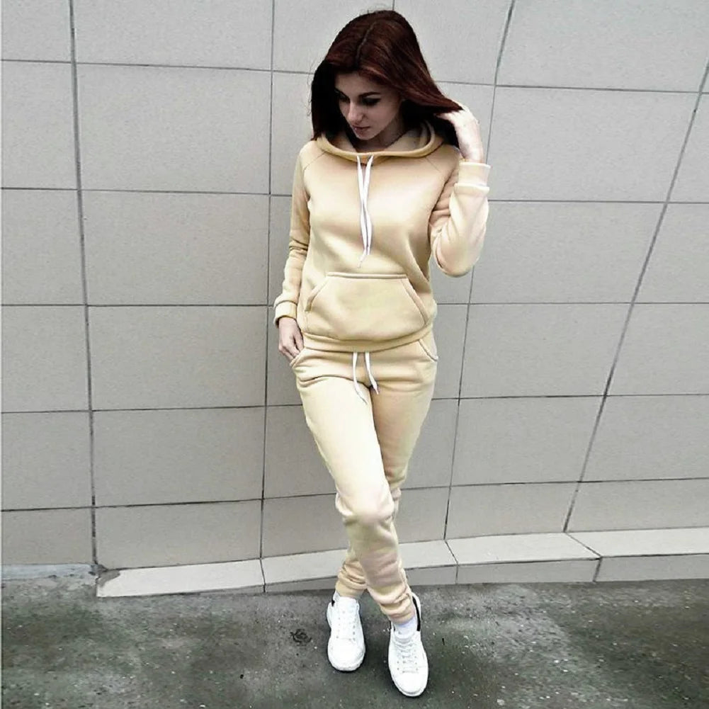 Casual Sweatshirt Ladies Sweat Suit Jogging