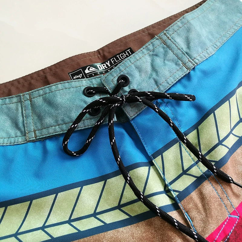 Quiksilver Cross-Border Foreign Trade New Stretch Quick-Drying Summer Men's Trousers Fashion European and American Matai Beach Pants