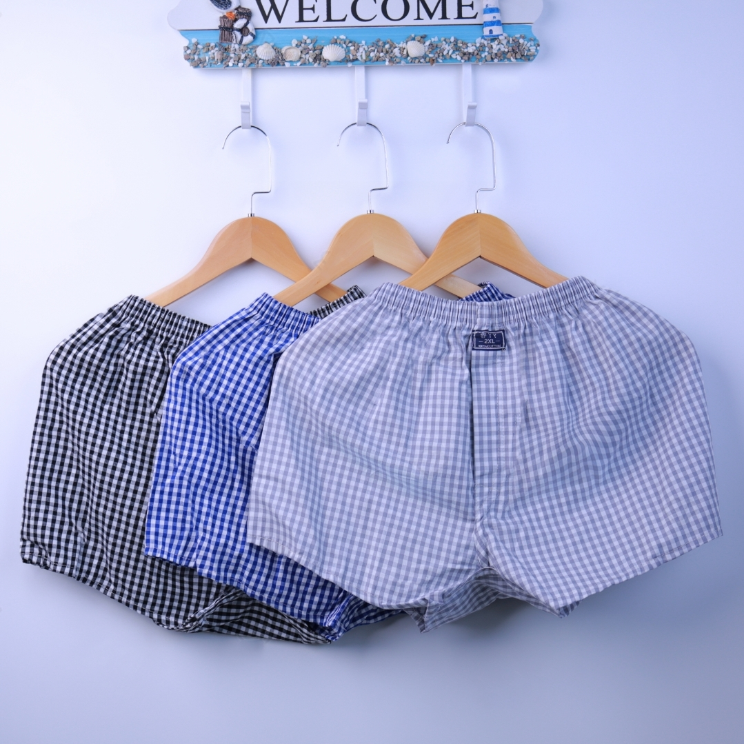 Ropa interior holgada extragrande para jóvenes, 100 % algodón