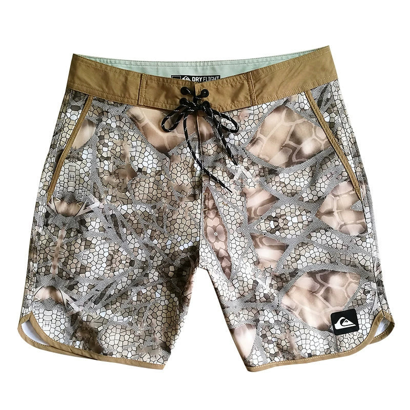 Quiksilver Cross-Border Foreign Trade New Stretch Quick-Drying Summer Men's Trousers Fashion European and American Matai Beach Pants