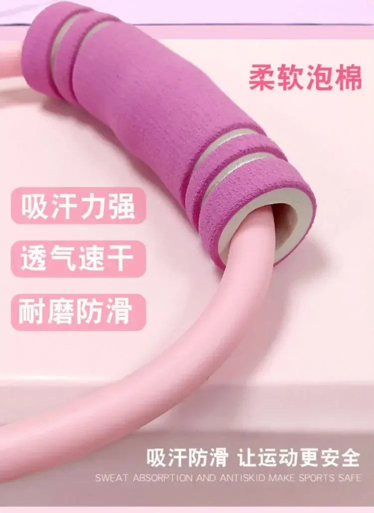 1Pcs 8-shaped Fitness Resistance Band For Women Home Fitness Accessories Rubber Pull Rope Yoga Training Exercise Stretching Belt