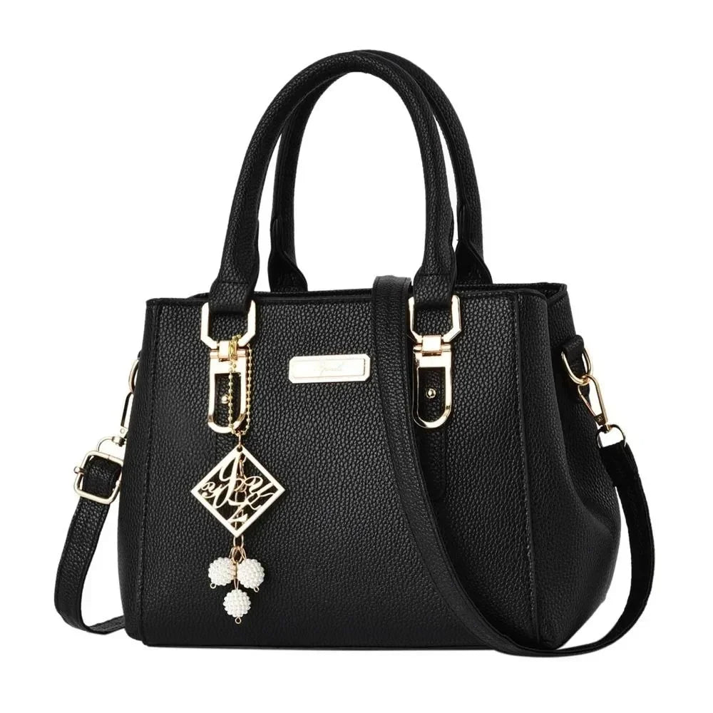 Large Capacity Shoulder Leather Handbags