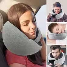 Memory foam neck pillow