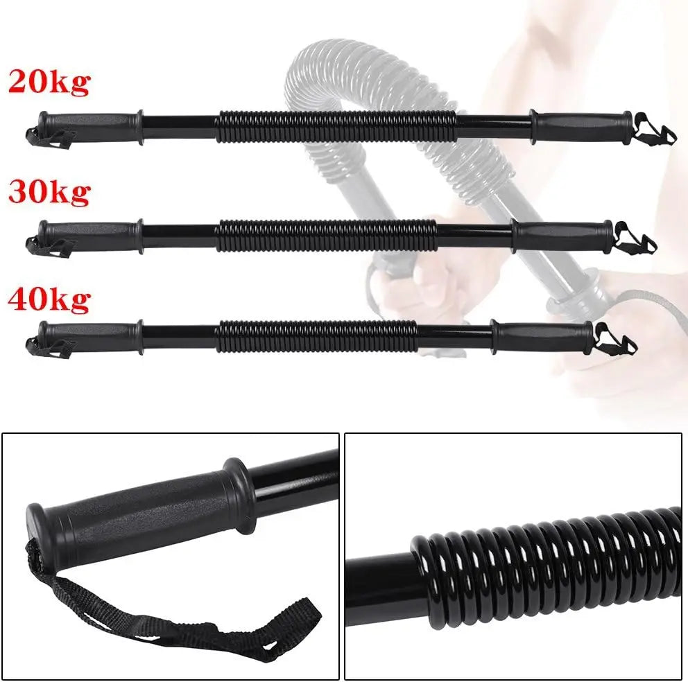 Power Twister Flex Bar - Black Upper Body Weight Machine