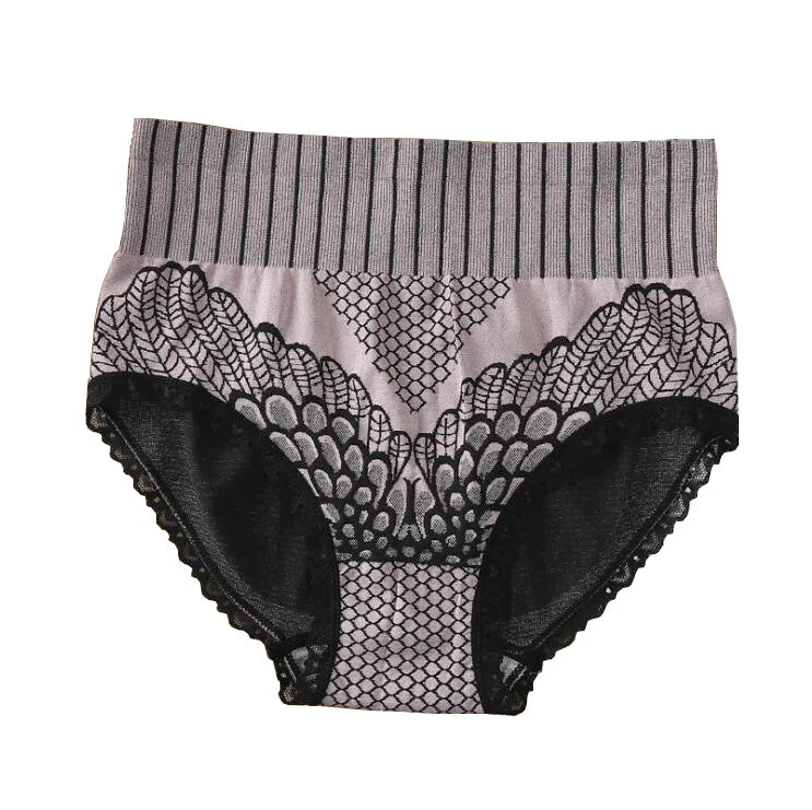 High Waist Briefs Stretchy Body Shaping Fiber Recovery Shaper