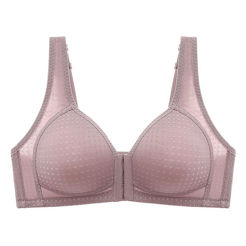 36-44 B C Black Front Buckle Bras for Women Thin Cup Bralette Underwear Large Cup Plus Size Bras Semaless Lingerie Brassiere Bra