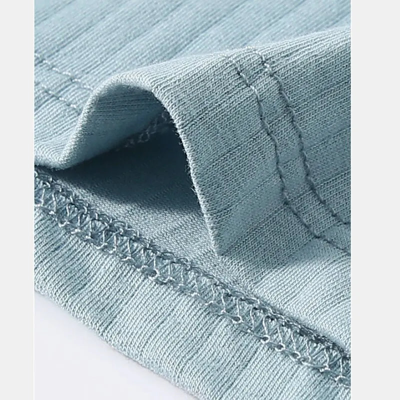 Calzoncillos bóxer de algodón para hombre, ropa interior térmica, transpirable, sexy, suave, 7 unidades por lote