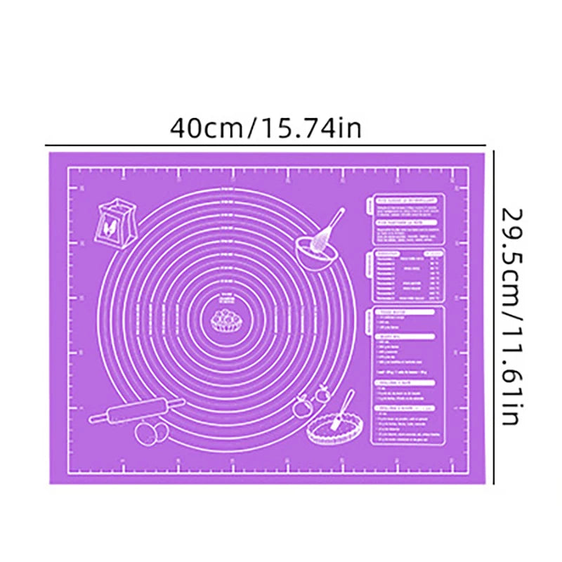 Esterillas de silicona para hornear, láminas para masa de pizza, antiadherentes, soportes para repostería, accesorios de cocina, herramientas de cocina, utensilios para hornear, aparatos