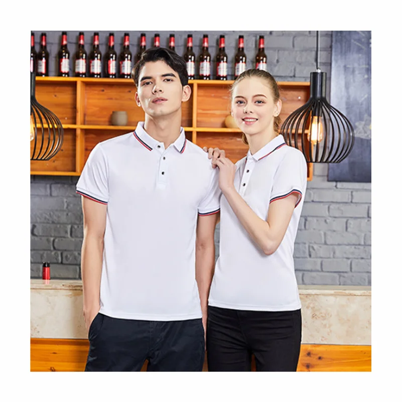 Hot Sale Men's Summer Casual Breathable Top Comfortable Polo Shirt Men's Solid Color Short Sleeve Sweat-absorbing T-Shirt