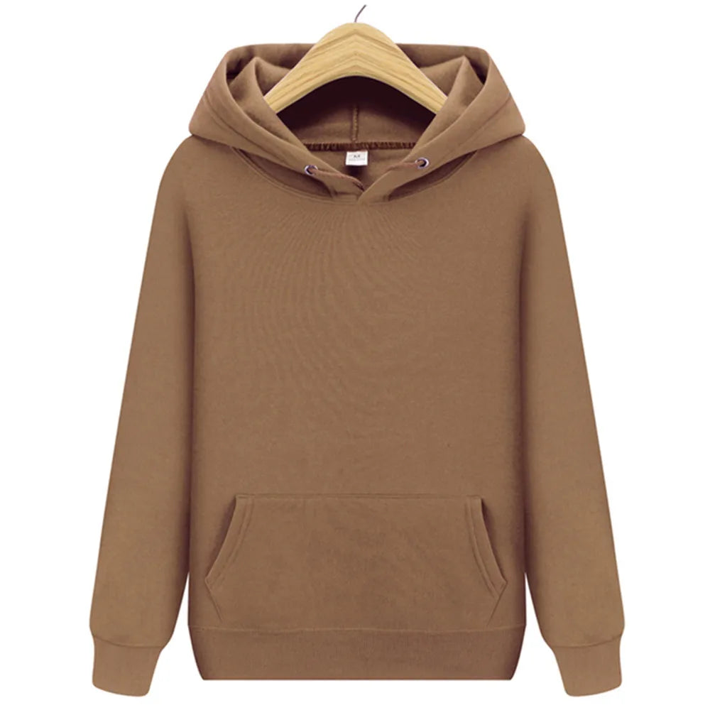 NEW Fashion Brand Men's Hoodies New Spring Autumn Casual Hoodies Sweatshirts Men's Top Solid Color Hoodies Sweatshirt Male