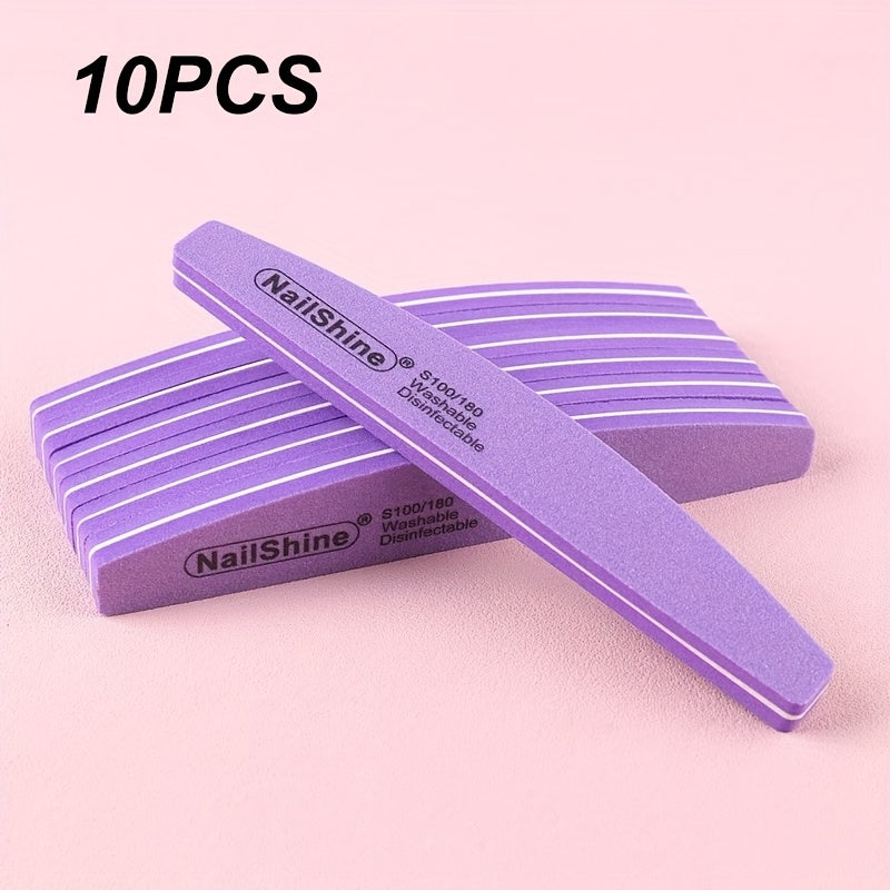 10 PCS Double-sided Nail File