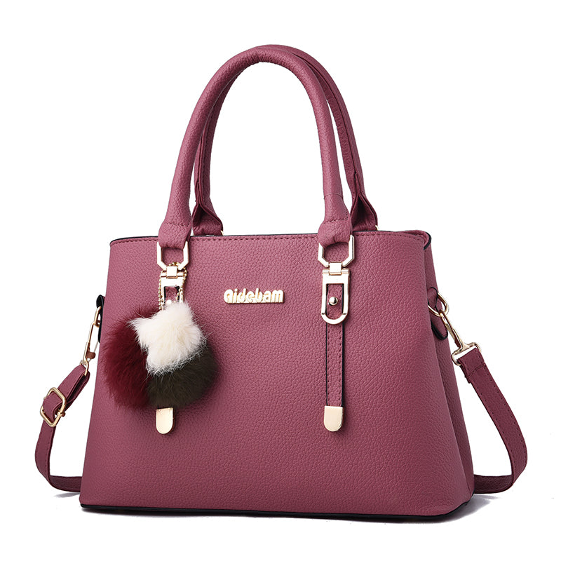 Women's Large Bags 2023 New Korean Dignified Handbag Middle-Aged Women's Bag Mother Bag All-Match Shoulder Crossbody Bag