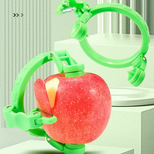 Rotating Peeler for Apple