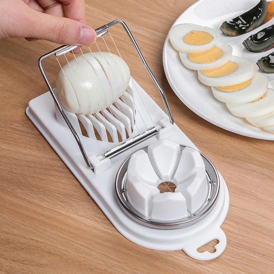 egg cutter 2-in-1 stainless steel wire