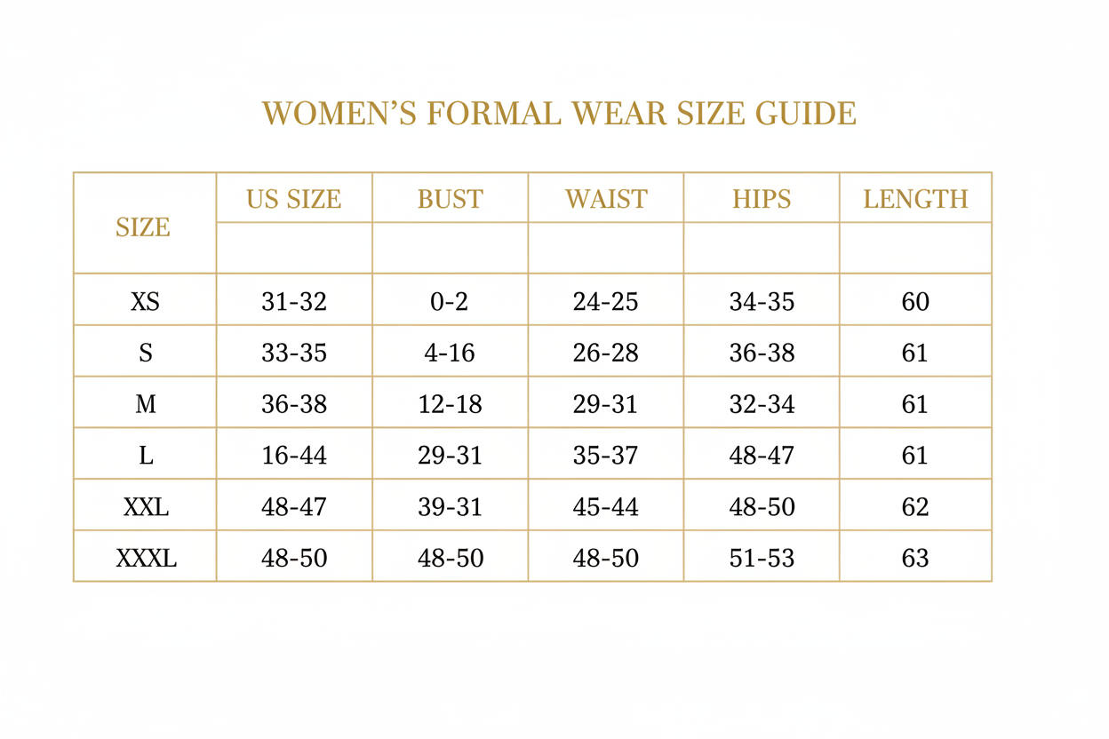 sequin embellishments and a sleeveless, floor-length Size CHART XS-XXXL include us size