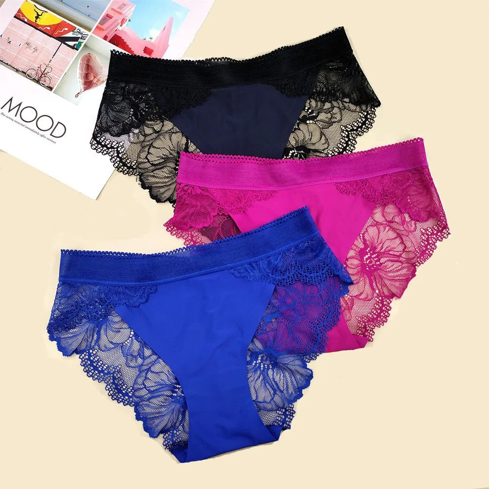3 Pcs Women  Sexy Underwear