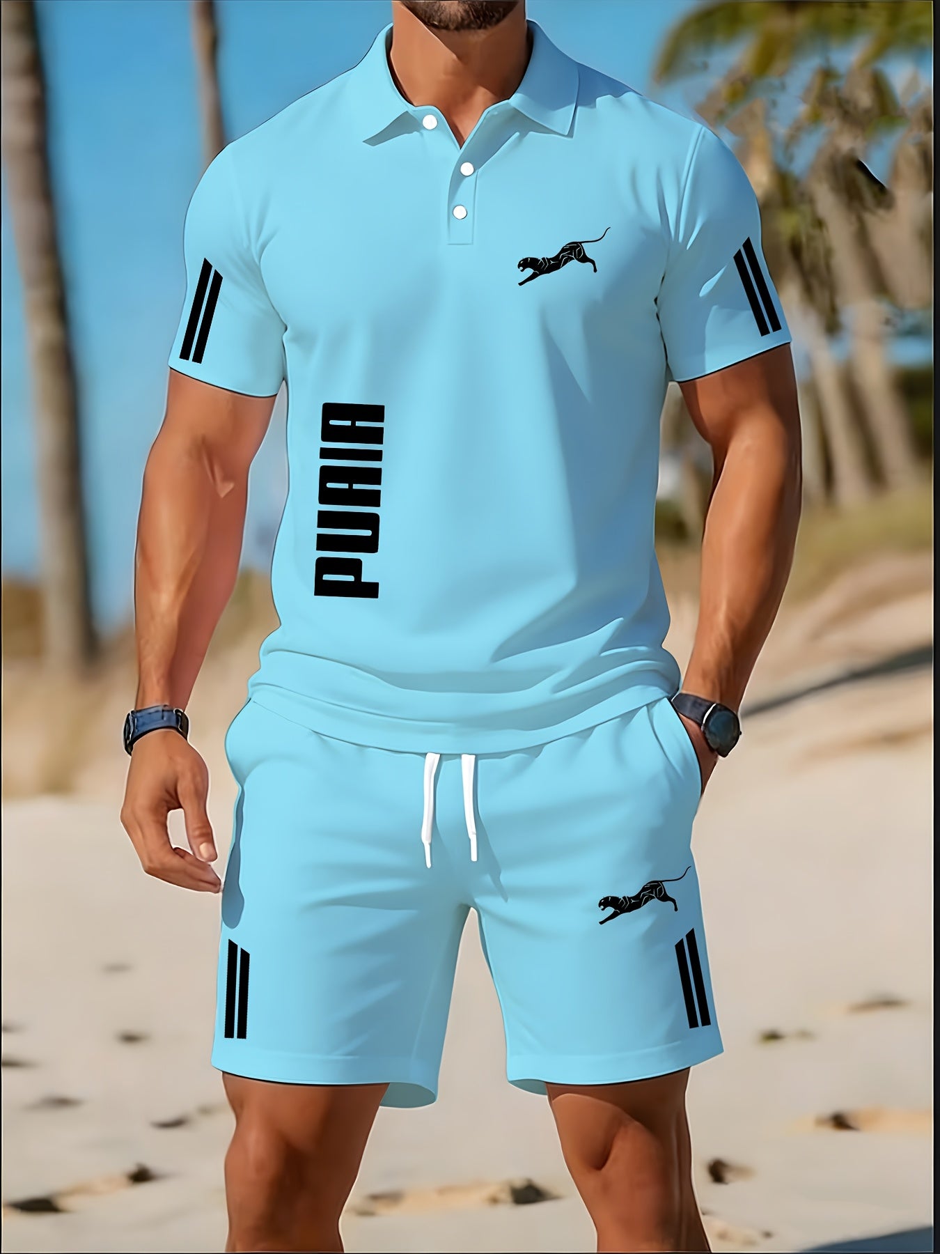 Men's 2pcs  matching Set
