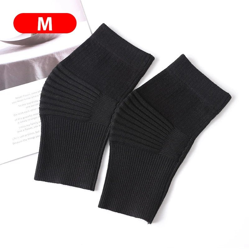 1 Pair Unisex Cashmere Knee Warmers Wool Knee Brace Pads Winter Warm Thermal Knee Protector Sleeve for Women Men Pain Relief - San Remo Shops