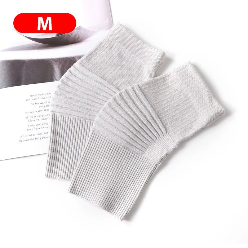 1 Pair Unisex Cashmere Knee Warmers Wool Knee Brace Pads Winter Warm Thermal Knee Protector Sleeve for Women Men Pain Relief - San Remo Shops