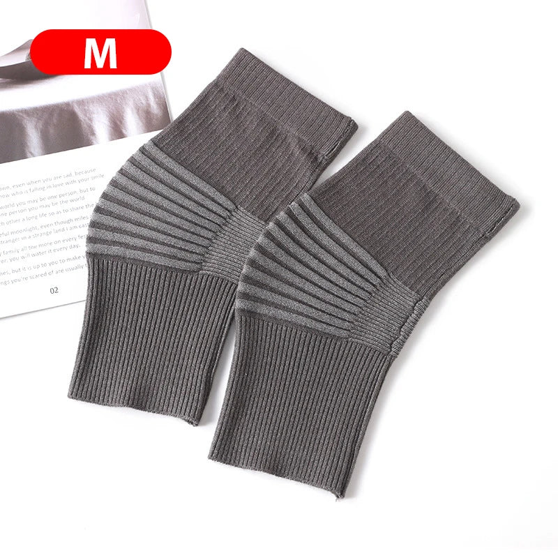 1 Pair Unisex Cashmere Knee Warmers Wool Knee Brace Pads Winter Warm Thermal Knee Protector Sleeve for Women Men Pain Relief - San Remo Shops