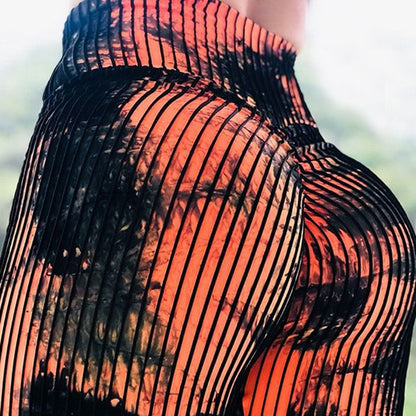 Tie-dye Leggings High Waist