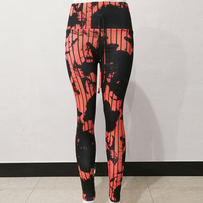 Tie-dye Leggings High Waist
