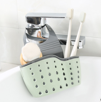 Kitchen Drain Holder Rubber Sponge Storage Rack Basket Wash Cloth Organizer Bathroom Toilet Soap Shelf San Remo