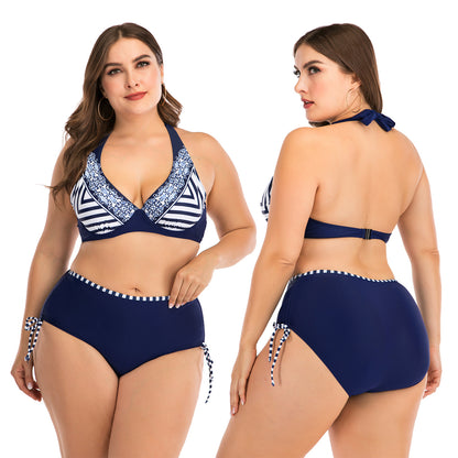 Women's Plus Size Underwire Bikini Set