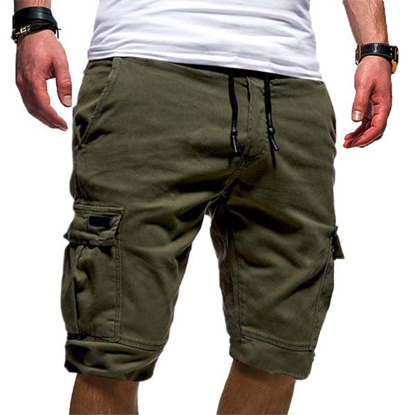 Men Casual Jogger Sports Cargo Shorts Military Combat Workout Gym Trousers Summer Mens Clothing San Remo