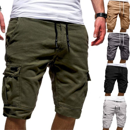 Men Casual Jogger Sports Cargo Shorts Military Combat Workout Gym Trousers Summer Mens Clothing San Remo