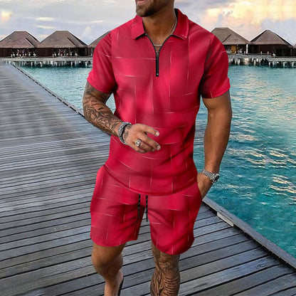 Two-piece Sports  Men's Suit