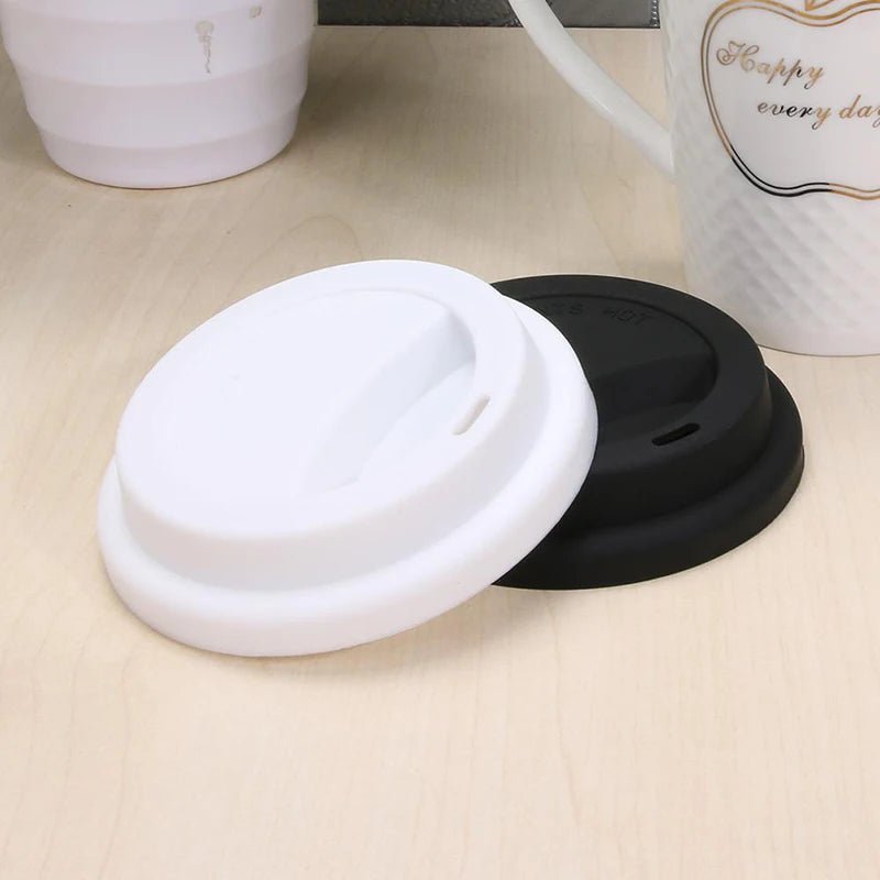 1PC 9cm Universal Reusable Silicone Stretch Lids Mugs Coffee Mugs Drinking Cup Lids Insulation Anti - Dust Cup Cover Sealing Lids - San Remo Shops