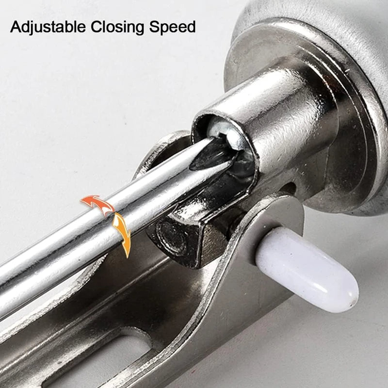 Gas Spring Automatic Door Closer 90 Degrees Within The Positioning Stop Mute Soft Closing Device Adjustable Buffer Force eprolo