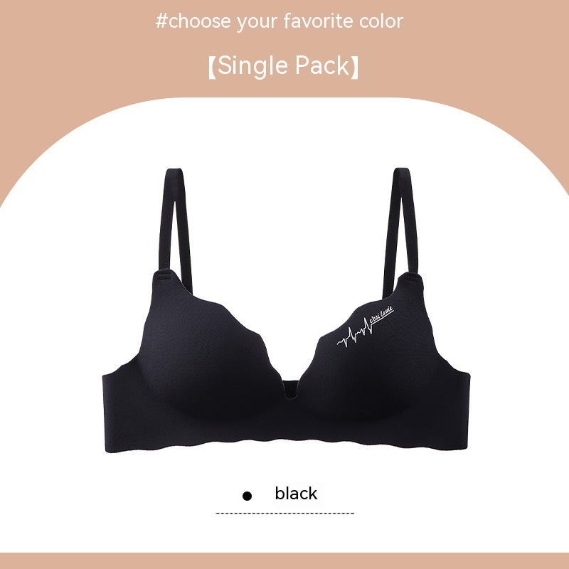 Seamless Lingerie For Women With No Steel Rings And Small Breasts Gathered Together San Remo