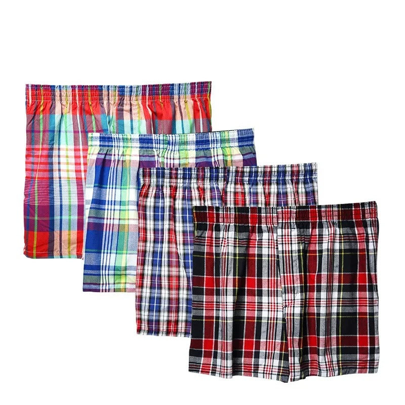 3 Pack Men's Cotton  Boxer