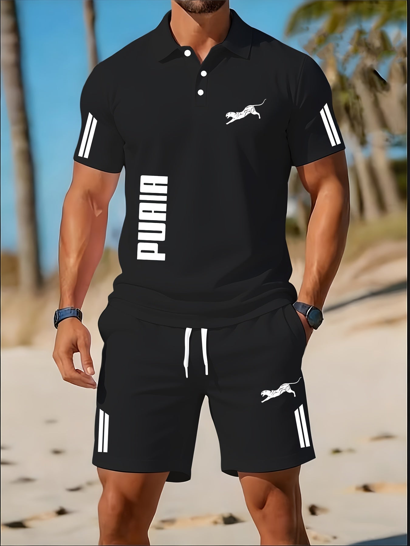 Men's 2pcs  matching Set