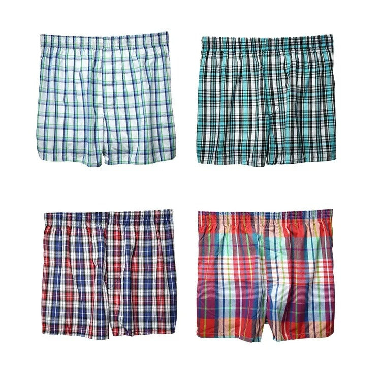 3 Pack Men's Cotton  Boxer