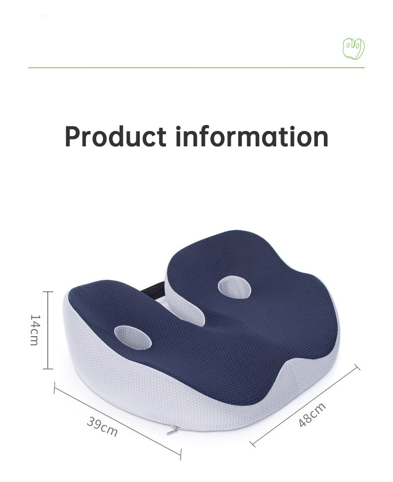 High Quality Office Chair Memory Foam Cushion Comfortable Blood Circulation Orthopedic Soothing Coccyx Seat Cushion eprolo