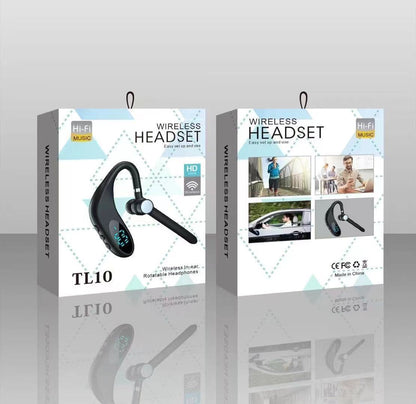 Bluetooth-Headset, kabellos, Einzelohr, mit Mikrofon