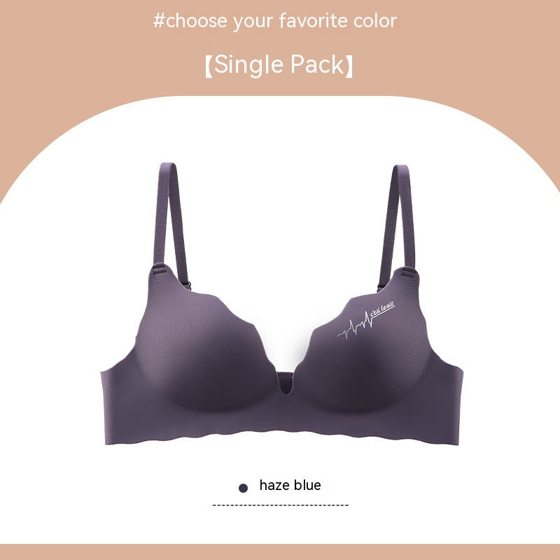 Seamless Lingerie For Women With No Steel Rings And Small Breasts Gathered Together San Remo