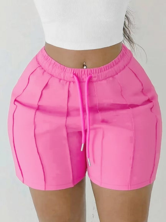 Solid Color Summer Shorts