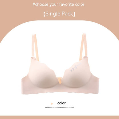 Seamless Lingerie For Women With No Steel Rings And Small Breasts Gathered Together San Remo