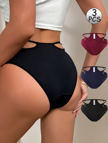 3 Pcs Women's Breifs