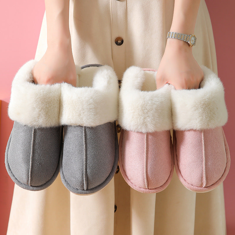 Women's Suede Winter Cotton Slippers San Remo