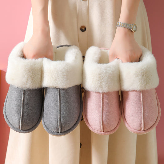 Women's Suede Winter Cotton Slippers San Remo