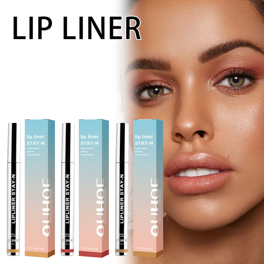 Sexy Lipliner Pencil Waterproof Contour Tint Lipstick Pen Lip Plumpe Contouring Female Makeup  Make-up Maquiagem eprolo