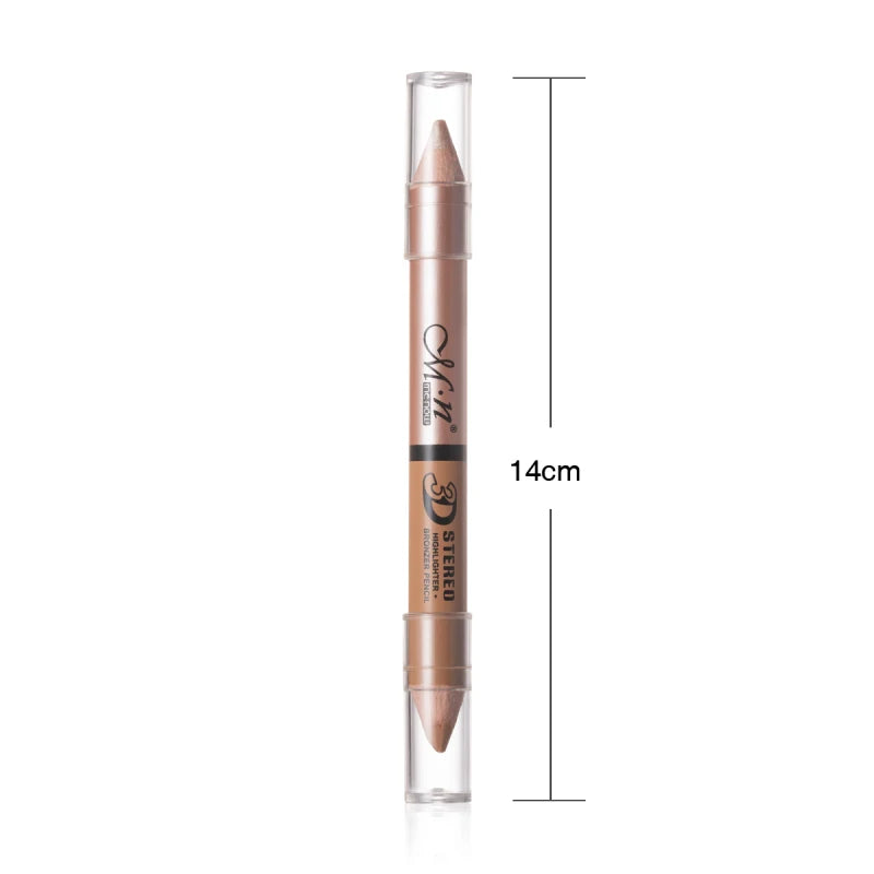 Face Highlighter Concealer Pencil Acne Scars Cover Useful Eye Nose Face Contour Double End Two Function Stick Makeup Tool TSLM1 San Remo