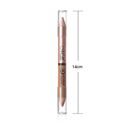 Face Highlighter Concealer Pencil Acne Scars Cover Useful Eye Nose Face Contour Double End Two Function Stick Makeup Tool TSLM1 San Remo