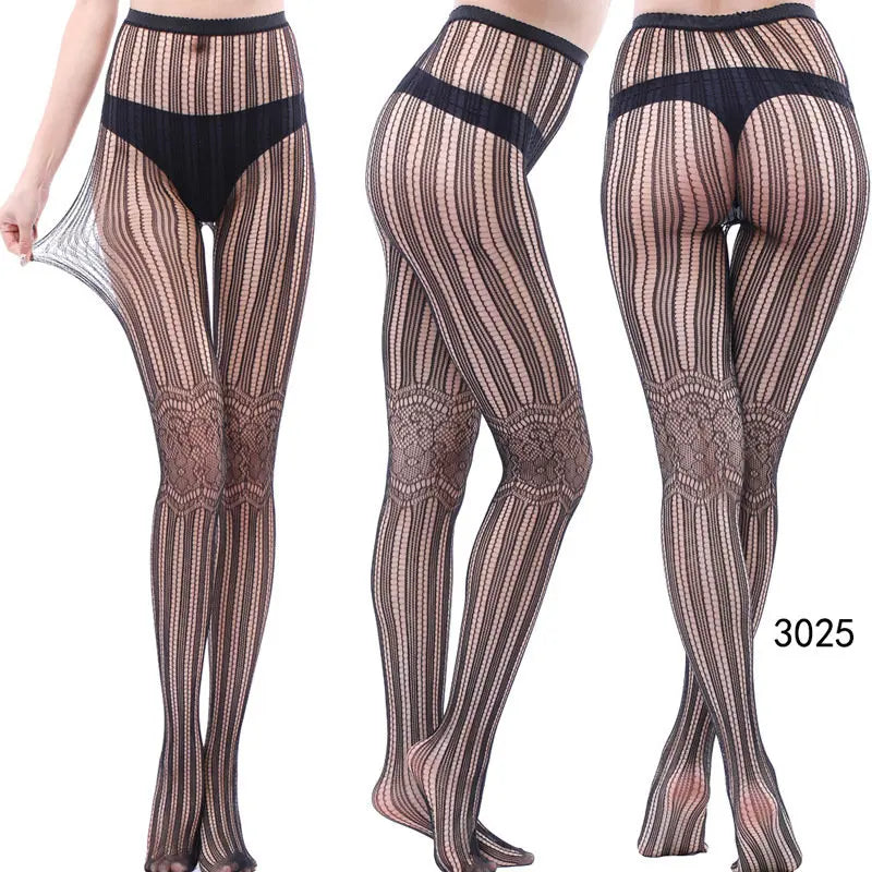 DOIAESKV Women Bodystocking Sexy Lingerie Pantyhose Erotic Lingerie Body Stockings Of Large Size Tights Plus Size Women Tights