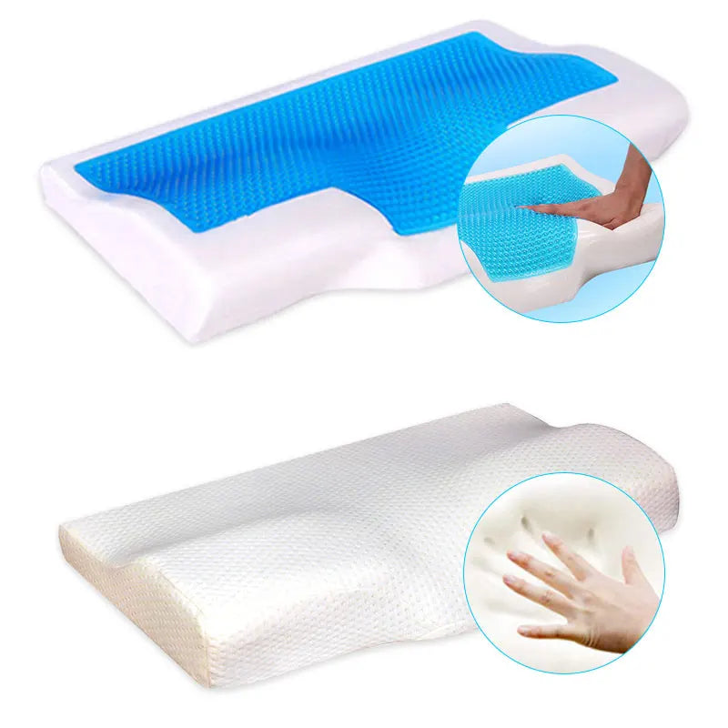 Orthopedic Memory Foam Pillow 50x30cm/60x35cm Slow Rebound Soft Ice-cool Gel Pillow Cervical Vertebra Health Care Neck Pillows San Remo